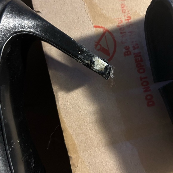 Black leather ankle boots - Picture 5 of 5